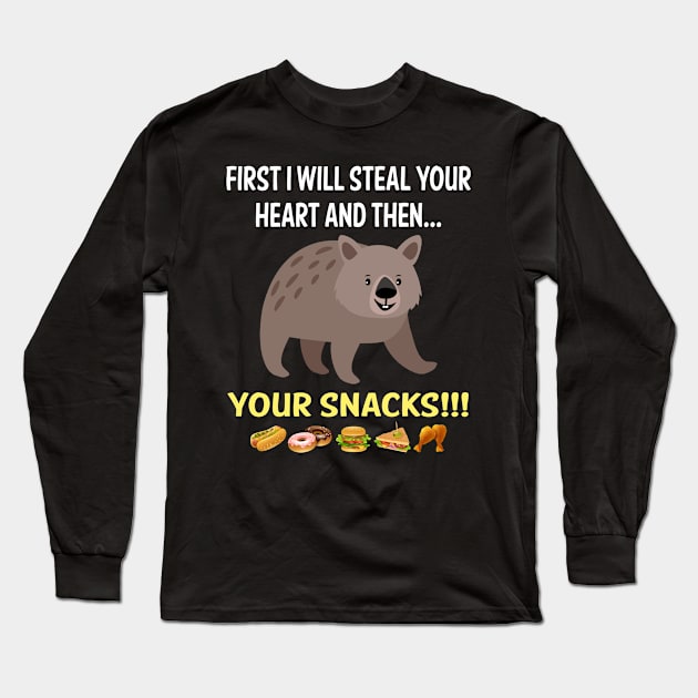 Steal Heart Wombat 08 Long Sleeve T-Shirt by blakelan128